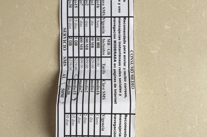 墨西哥Telcel手机电话卡 - 中美