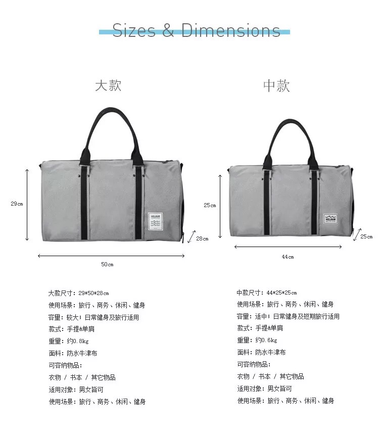 国泰航空随身行李一个大的手提包和一个背包