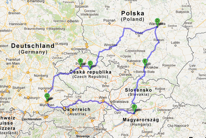 圣诞十日四<em>妹子捷克</em>,波兰,匈牙利三国游 - 东欧