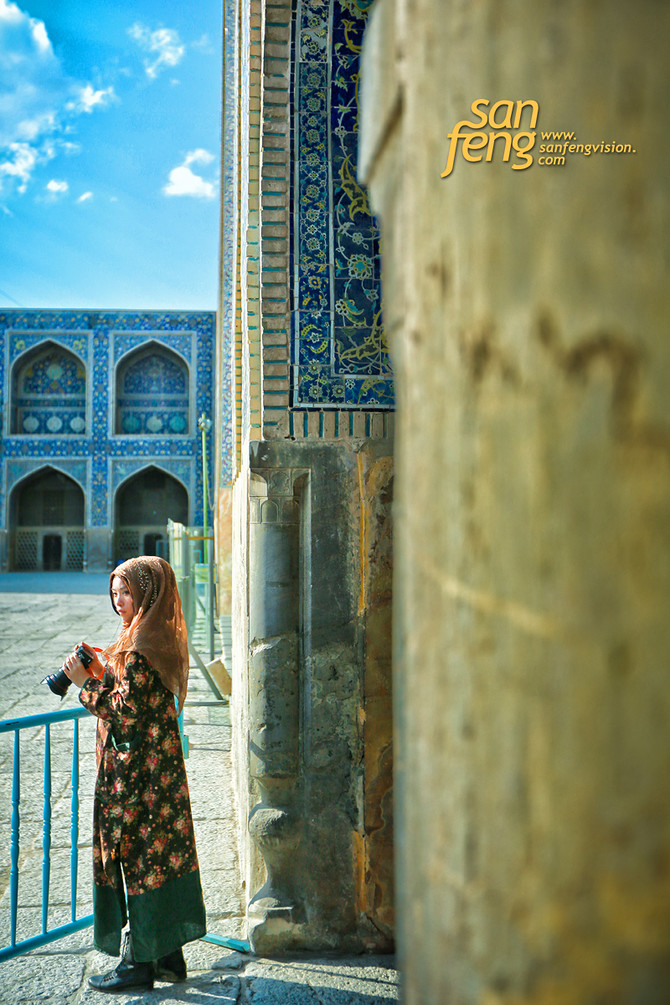  تیپ های ایرانی یک دختر چینی در ایران + تصاویر