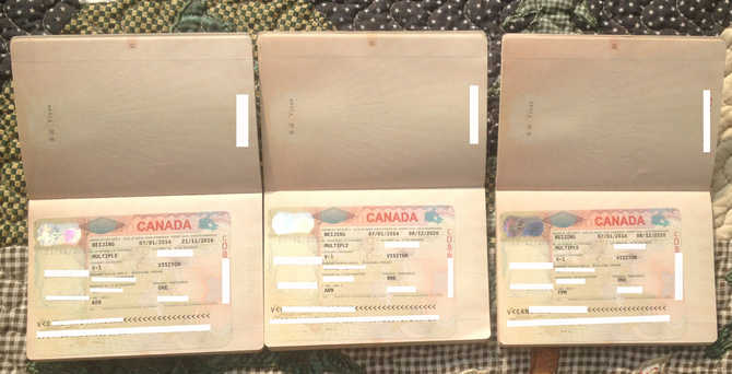 加拿大网签,12.22网签,1.7收到邮件要求寄护照