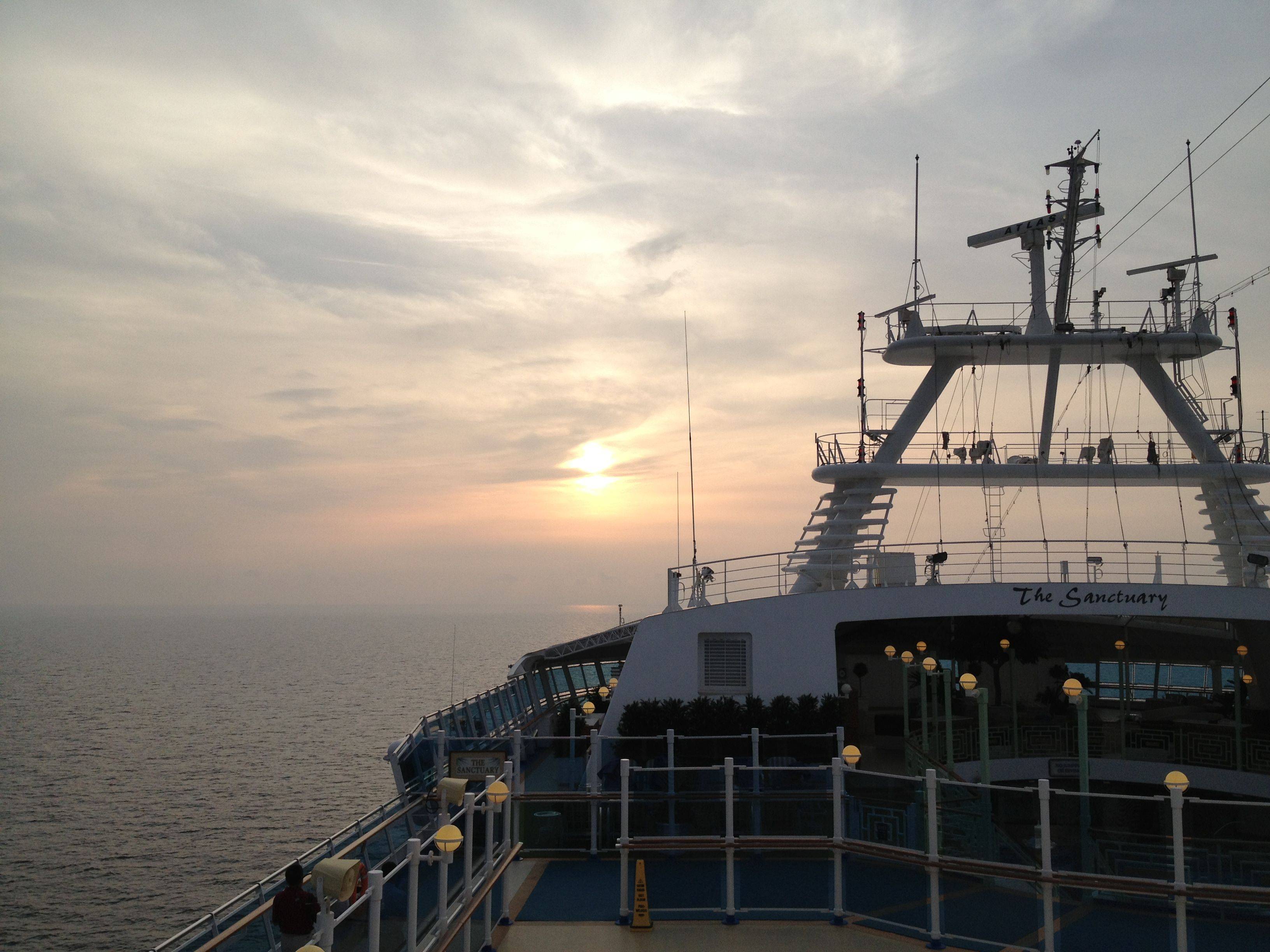 蓝宝石公主号6.4韩国航线归来~~上邮轮游记兼