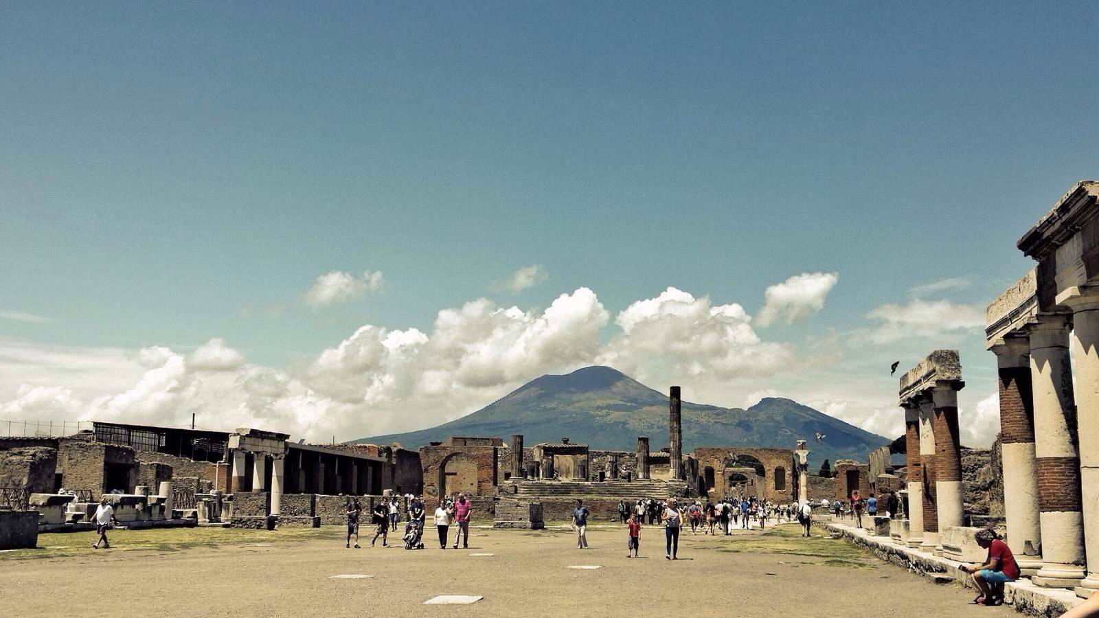 庞贝、索伦托、波西塔诺 - 焚城与碧湾 - 意大利