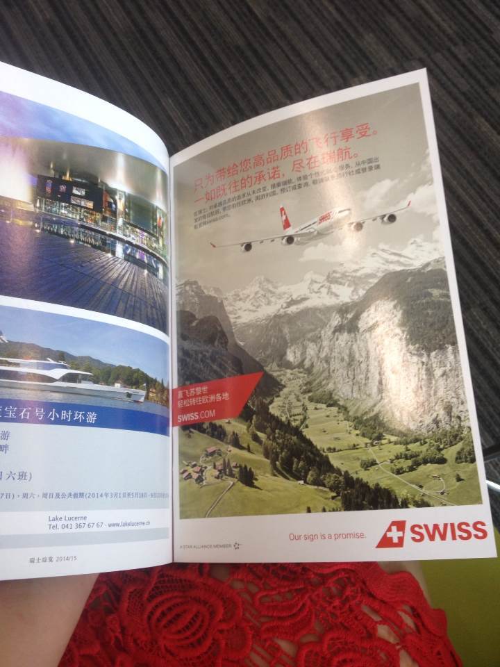 2014瑞士签证 访友签 攻略 2个工作日顺利签出