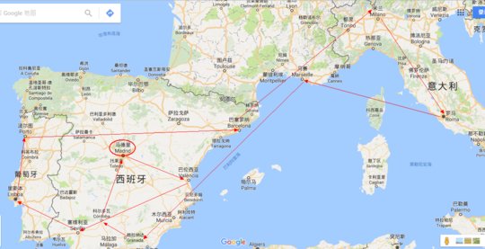 西班牙拒签,原因是第八条:旅行目的和在申根国