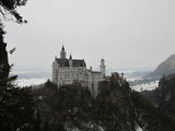 雨雪中的天鹅堡，国王湖，萨尔茨堡et慕尼黑