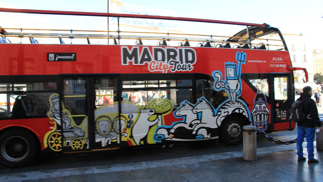 马德里观光巴士游览线路攻略_马德里观光巴士