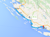 克罗地亚8号沿海公路自驾 Zadar - Split