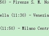 很便宜意大利火车票转让！11月19日罗马到佛罗伦萨，22日到威尼斯，24日到米兰，便宜！便宜！便宜！