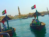 在迪拜被巴铁弟兄感动到 土豪城游河性价比之王-一迪拉姆的迪拜河渡船