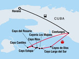 航行在加勒比海+哈瓦那