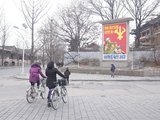 开城街头的普通朝鲜民众