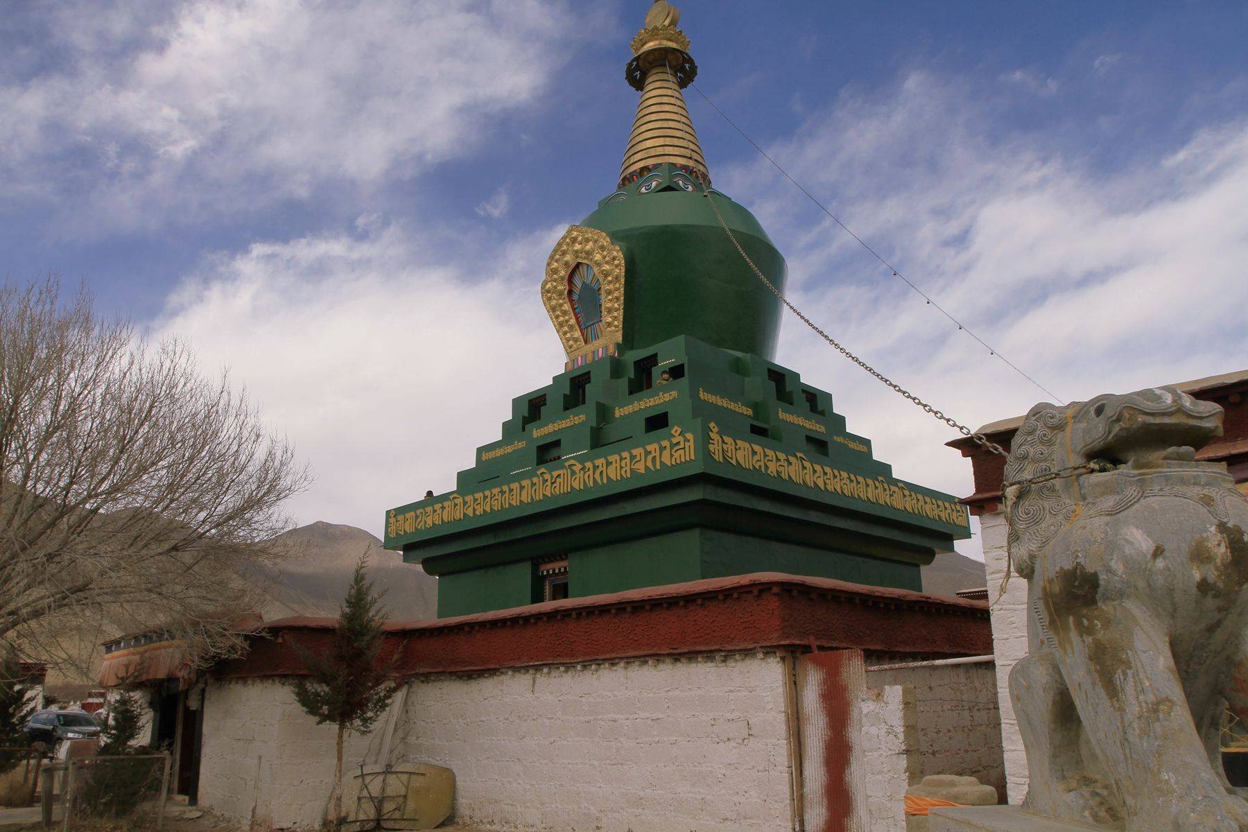 去心垢染行即清净2016西藏跨年夏珠林寺桑耶寺扎什伦布寺完贴