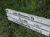 新西兰奥克兰wainamu湖徒步游