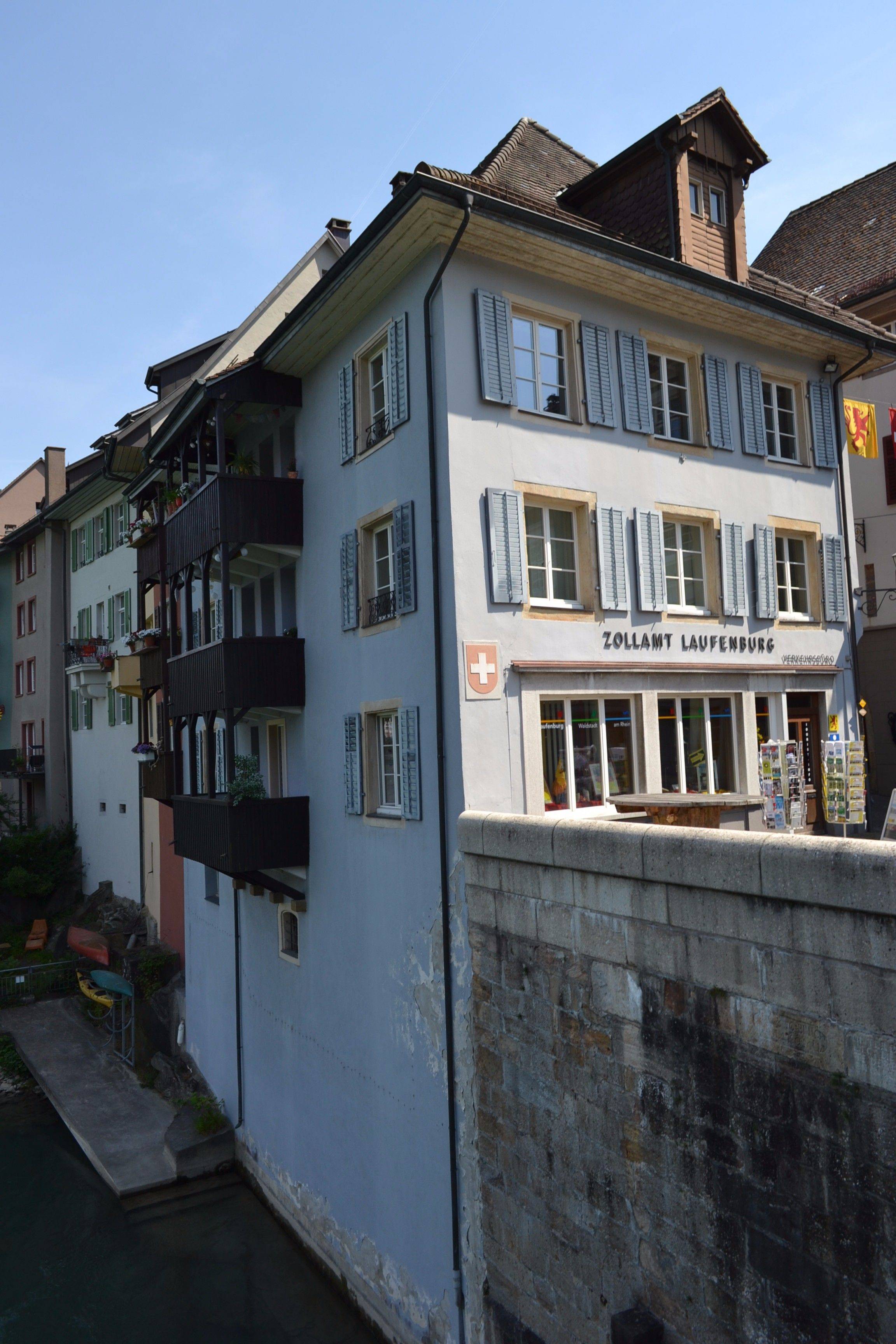 "天马行空看世界,走马观花逛瑞士"阿尔高州之劳芬堡laufenburg篇