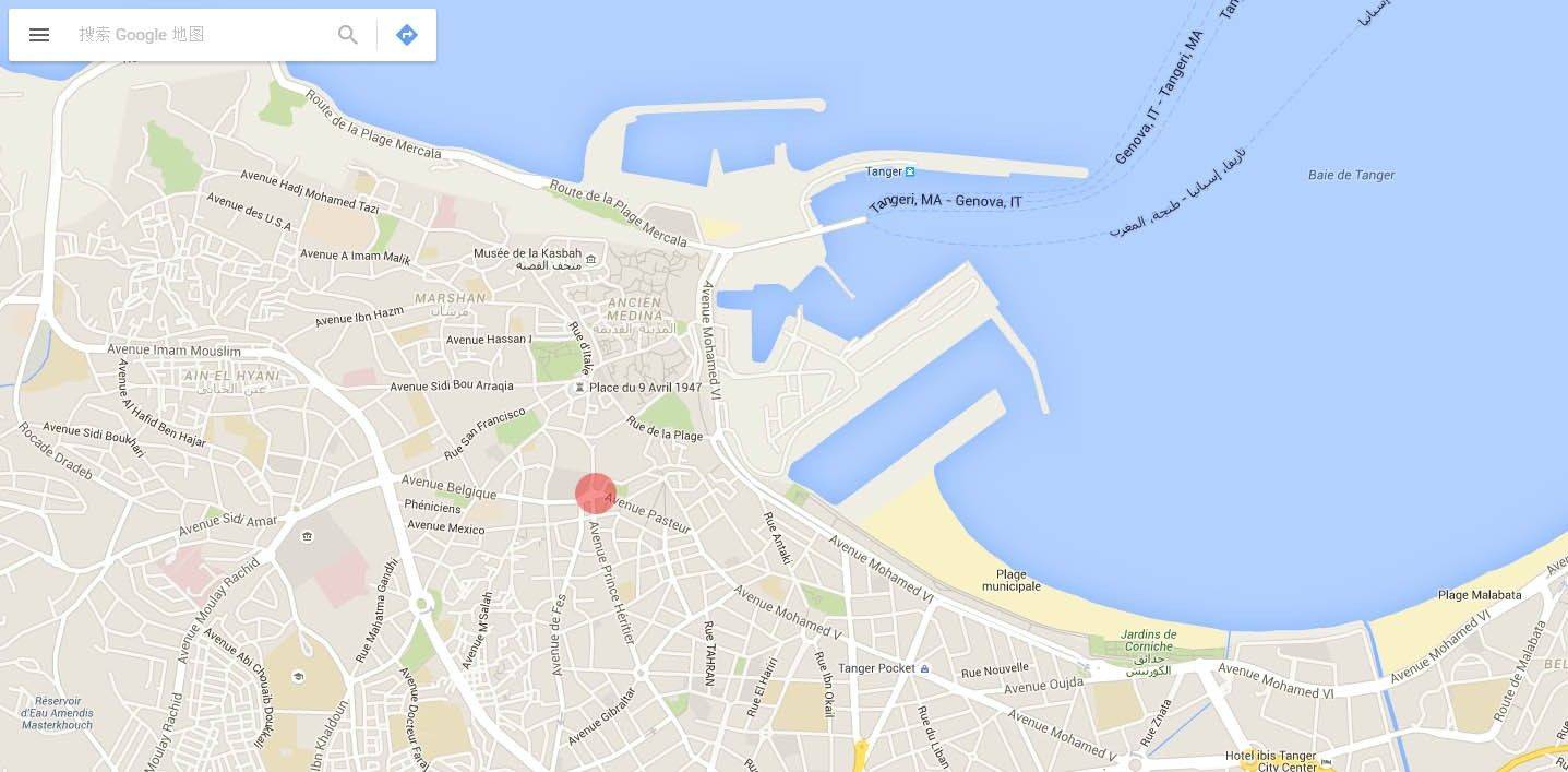 电影谍影重重3丹吉尔部分的外景地