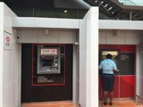 毛里求斯机场的银联标示ATM机