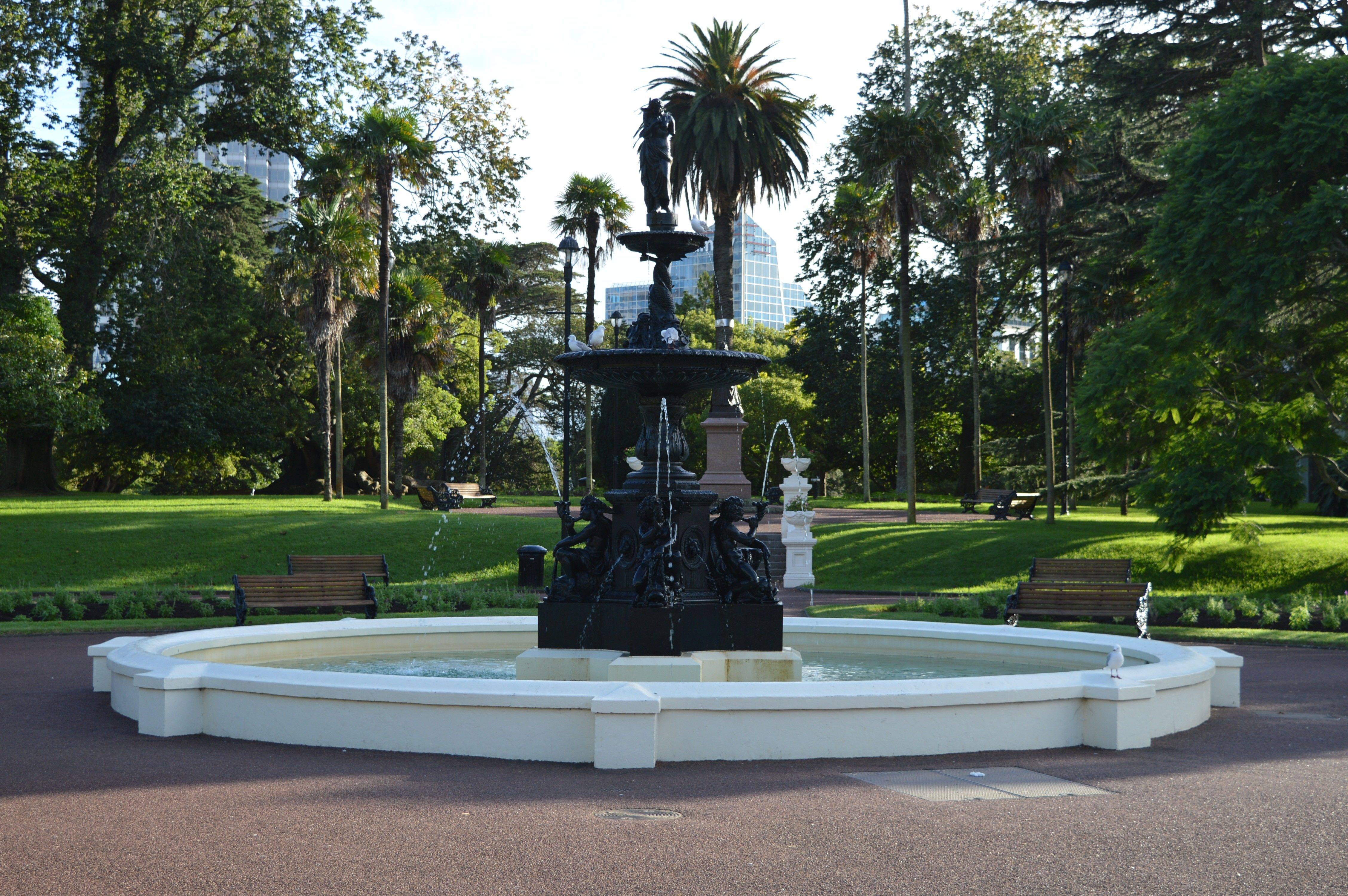 "天马行空看世界,走马观花新西兰"奥克兰auckland 之阿尔伯特公园