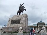 蒙古自由行（7）成吉思汗广场和苏赫巴托广场