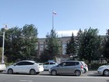 蒙古自由行（10）中、俄大使馆霸气十足