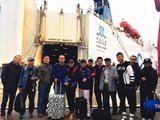 2016台北马拉松~ 乘船到台湾，难忘的旅程~