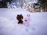 布朗熊和可妮兔的北海道之行（2017.1.28-2.2春节）