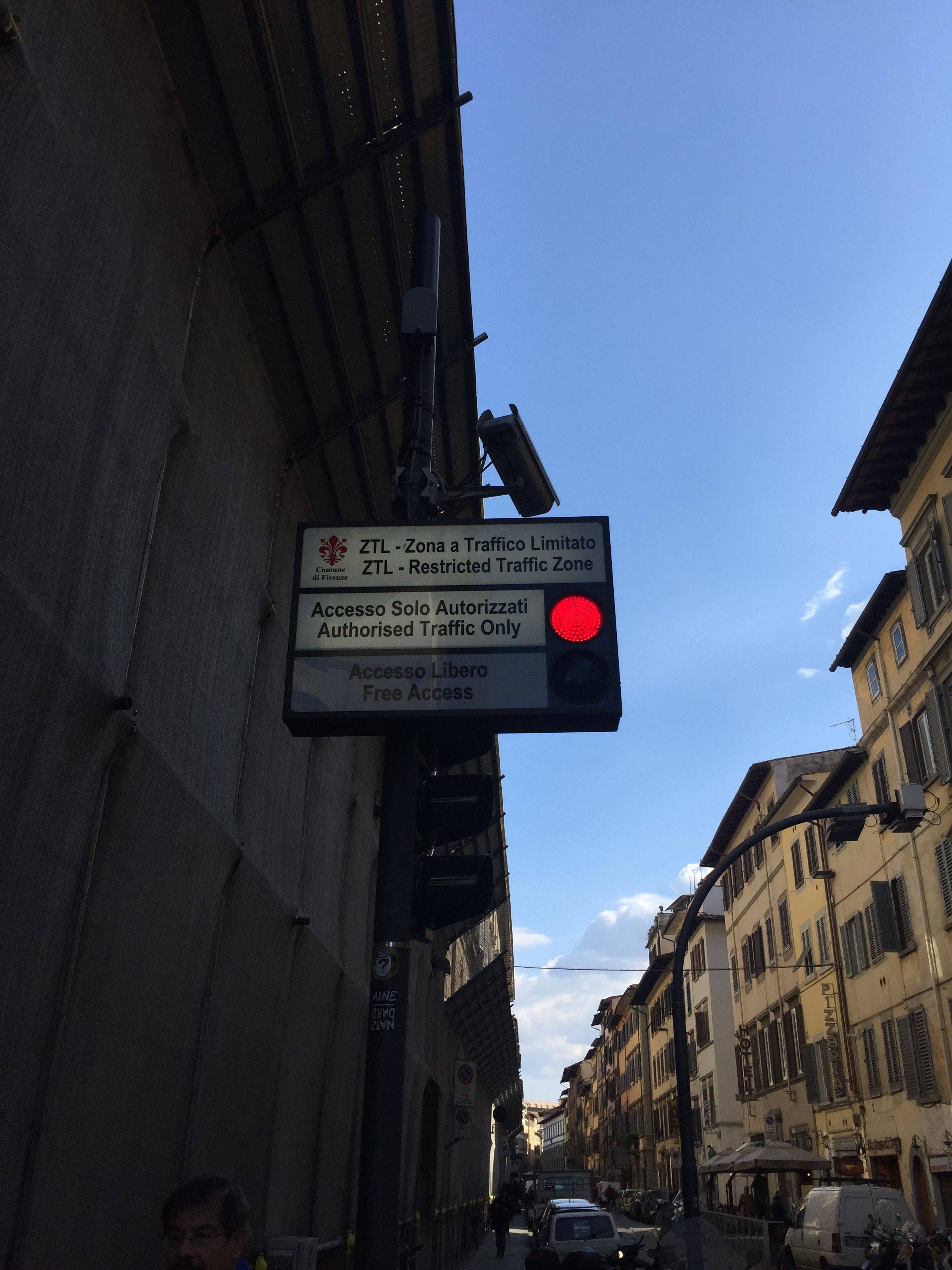 意大利一个月深度自驾游心得之--Z.T.L限行区(