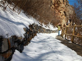 白石山 山石白 春雪晴云登山节