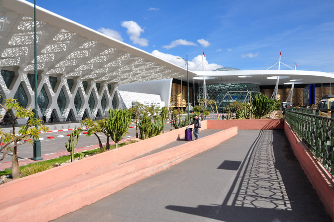 马拉喀什迈纳拉国际机场旅游图片 马拉喀什迈