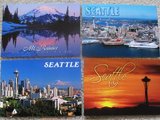 【西雅图明信片派送】想收集美国50个州的明信片，求互换！