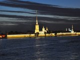 圣彼得堡.5月26晚上,开桥.很美.