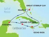 加勒比海Cruise 四岛记——更新至大开曼，与魔鬼鱼共舞