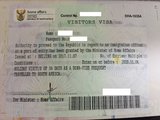 拿到了传说中的南非三年多次往返旅游签证