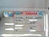 足不出户办好加拿大签证，共4人（简易加签，邮寄上海签证中心）——2017年11月1日申请，3日批复，7日贴签。。超高效率