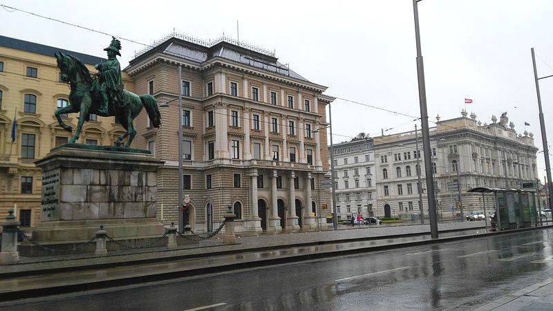 奥地利维也纳10黑山广场苏军纪念碑苏军攻占奥地利