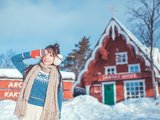 【纯白北欧X芬兰挪威】听一篇浪漫的圣诞童话，看迷人的极光洒满天际|附海达路德游轮体验