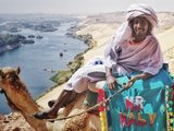 阿斯旺尼罗河上游Nubian的待客之道-骆驼便车 (环游世界背包行)