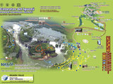 伊瓜苏瀑布公园地图和阿根廷,巴西当地的一些数据。