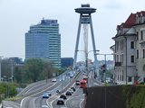 斯洛伐克(10)布拉迪斯拉发大桥、多瑙河两岸