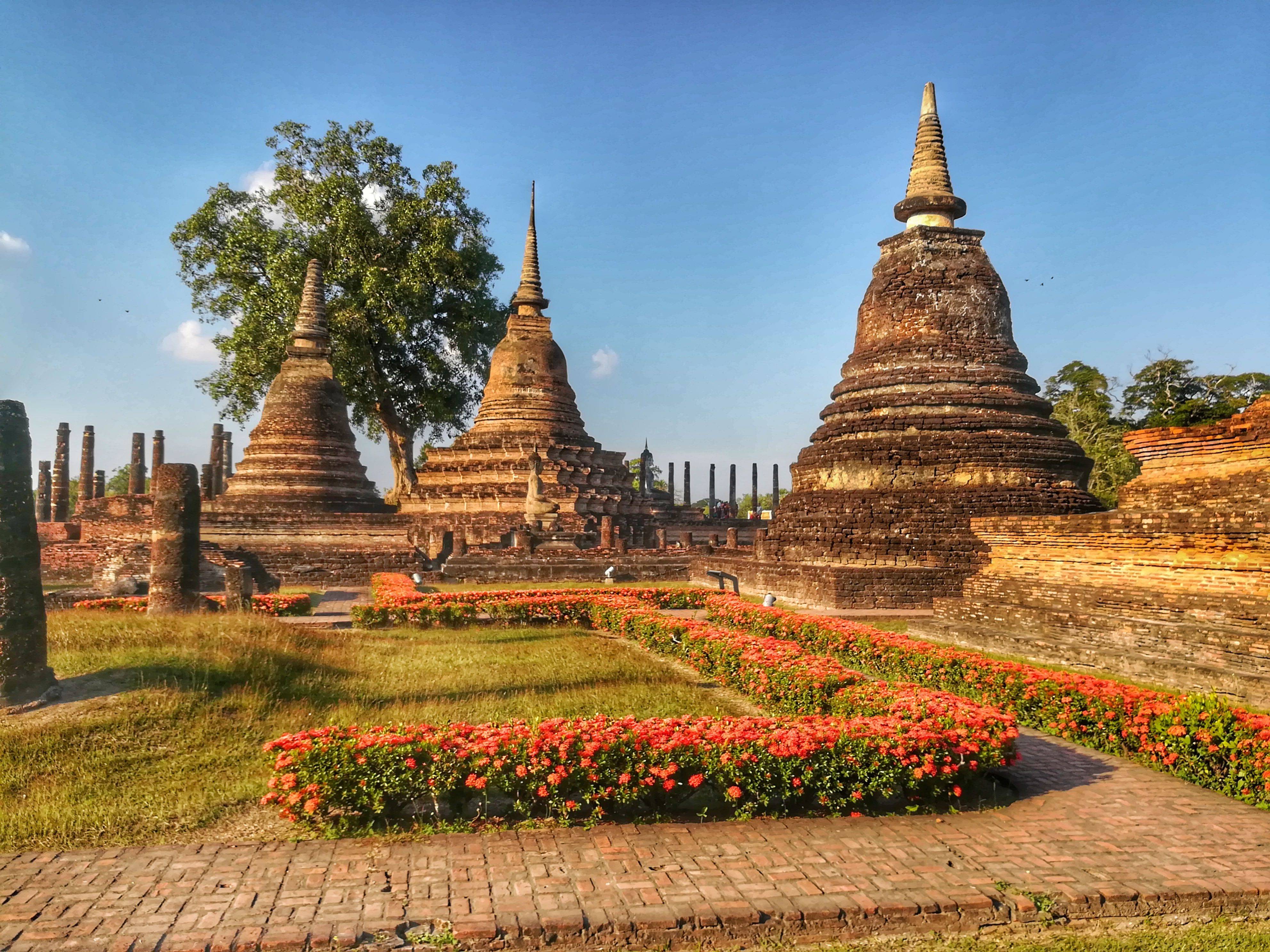 泰国#素可泰府(素可泰历史公园)#超级旅行宝典@自游儿行