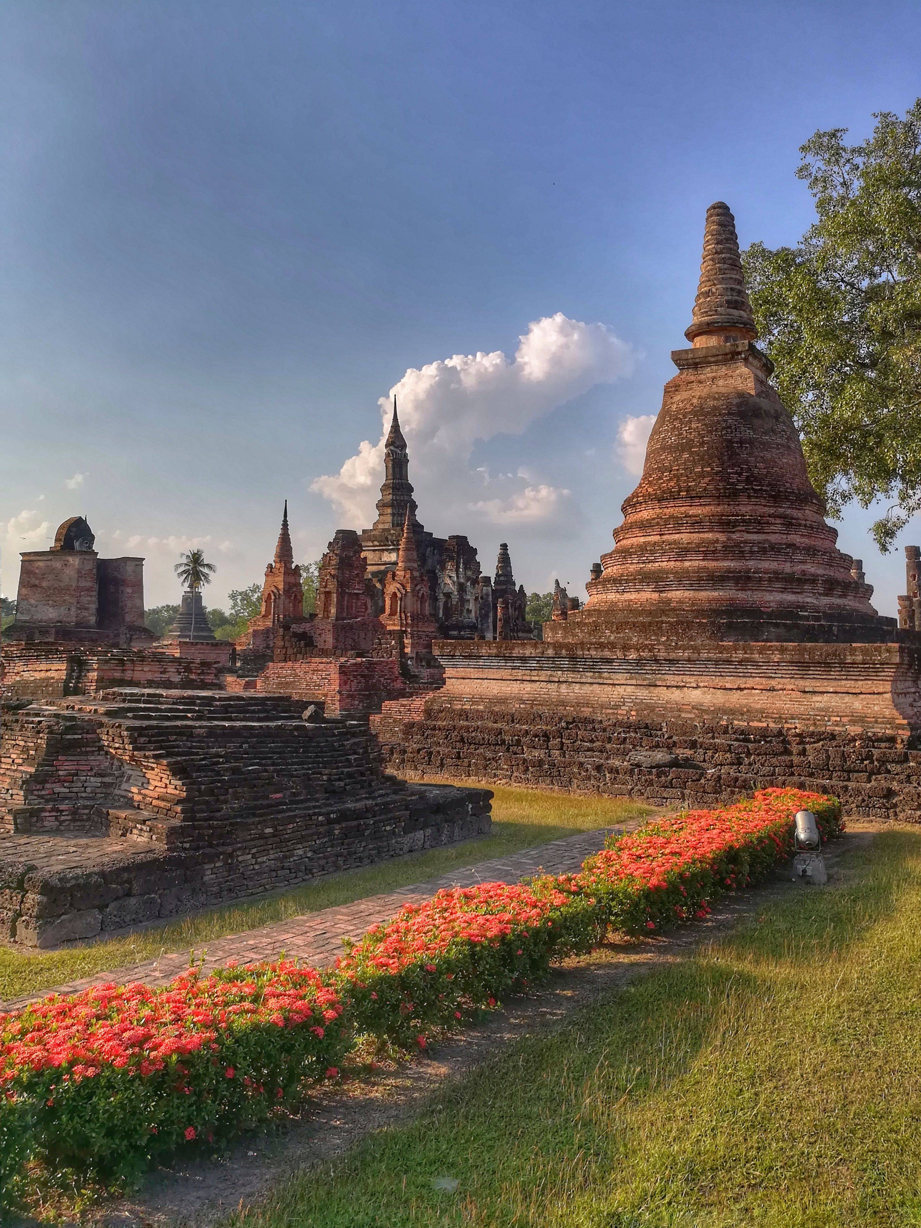 泰国#素可泰府(素可泰历史公园)#超级旅行宝典@自游儿行