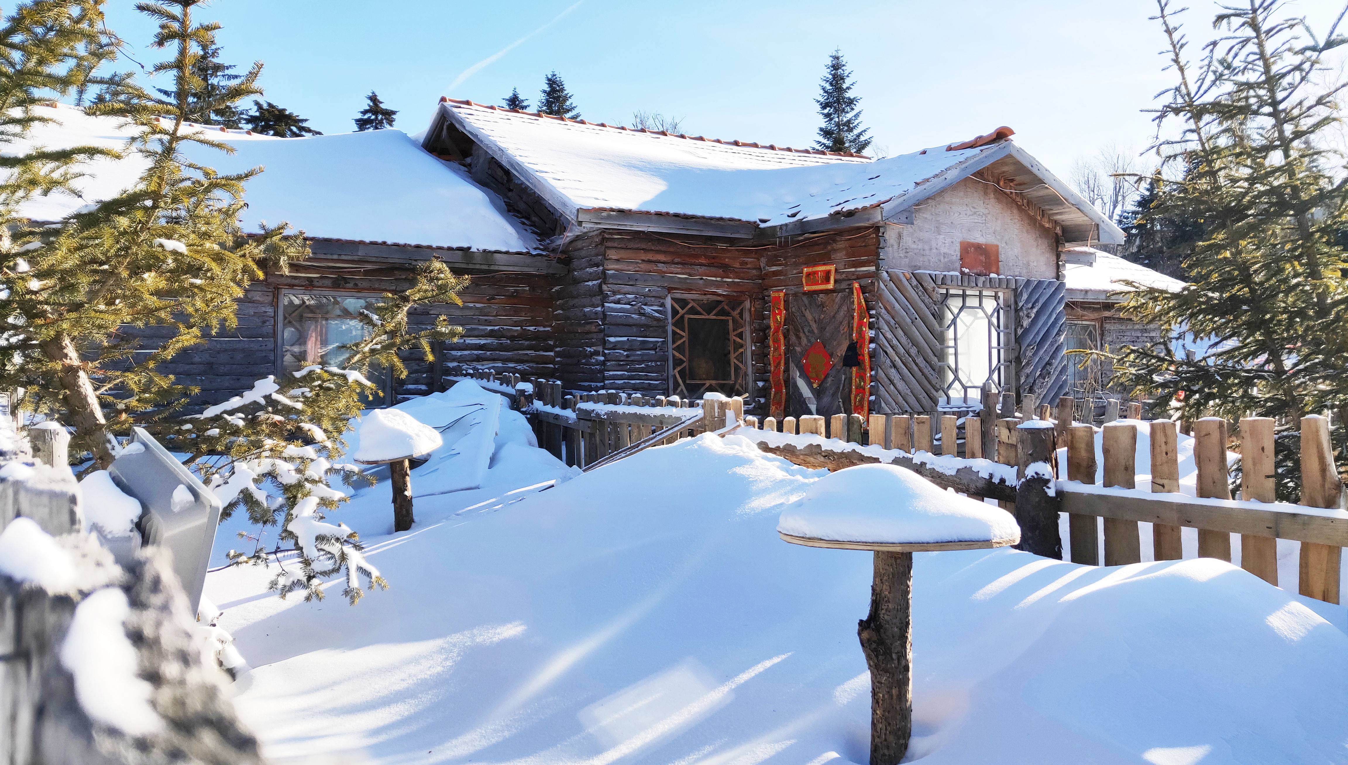 黑龙江暖阳高照几个逗比青年的戏雪记哈尔滨雪乡