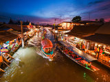 泰国#夜功府（美功铁道市场，安帕瓦水上市场）#超级旅行宝典@自游儿行