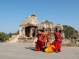 舞姿蹁跹的克拉久霍神庙-印度游记（7）