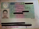 学生党白本申德国旅游签证，4天出签，坐标上海