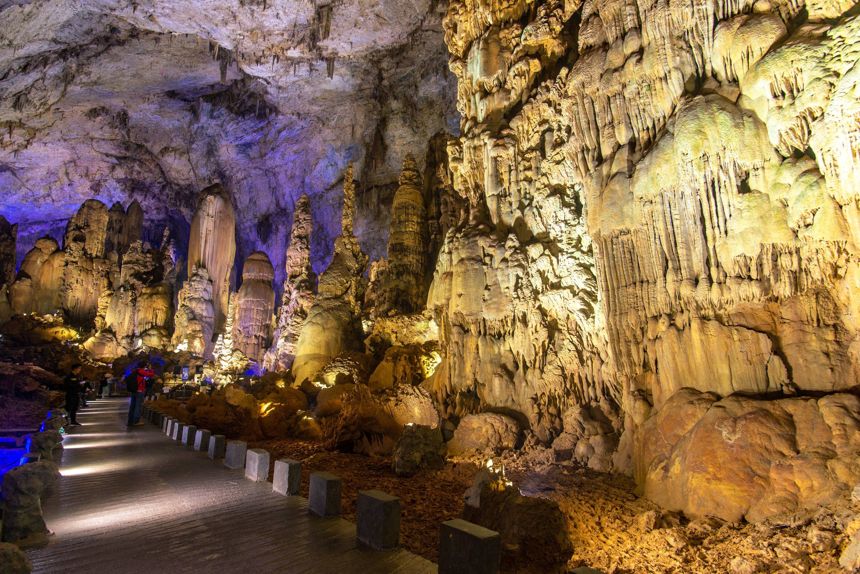 贵州织金洞丨探秘地下艺术宝库之美,感慨自然之力