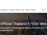 (2019年6月更新）2019年5月泰国电子落地签EVOA（新申请通道vfs）不加急24小时出签