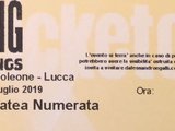 转让Sting演唱会门票一张#Lucca Summer Fesitival2019#