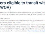 2019 澳大利亚过境签（771）攻略总结，适用于申请者中国国籍在国内或者在国外