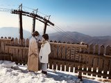 冬季恋歌：韩国龙平滑雪场